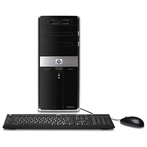 HP Pavilion Elite M9515F Desktop PC (2.5 GHz AMD Phenom X4 9850 Quad-Core Processor, 8 GB... by 