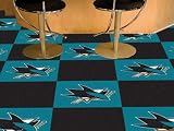 San Jose Sharks Team Carpet Tiles