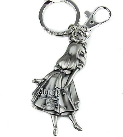 Original Alice in Wonderland "Alice" Keychain Keyring Gothic Novelty