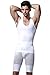 GKVK® Mens Slimming Body Shaper Vest Shirt Abs Abdomen Slim