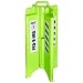 Eagle 1840PEDX Ped-X-ing Crossing Collapsible Safety Barricade with Sheeting, 24" Width x 42-1/2" Height x 24" Depth