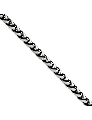 Sterling Silver Antiqued Fancy Link Bracelet, Best Quality Free Gift Box Satisfaction Guaranteed