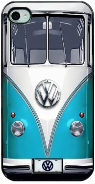 Light Blue VW Case Retro Classic - IPhone 5 Case - Black