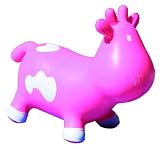 Happy Hopperz Animals Pink Cow