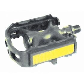Sunlite Bicycle #892 Mountain Bike Plastic Pedals, 1 pair, 1/2 in, Black