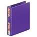 Wilson Jones Heavy Duty Round Ring Binder with Extra Durable Hinge, 1.5-Inch, Purple (W364-34-267)