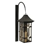 29.5 Wall Mounted Mirrored Candle Lantern