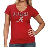 Alabama Crimson Tide Ladies Crimson Quake T-shirt