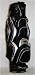 BENNINGTON Cartbag Sports Line Quiet Organizer 10 Hole Golftasche schwarz silber