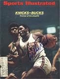 Willis Reed (New York Knicks) autographed Sports Illustrated Magazine