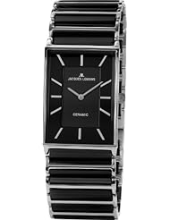 Jacques Lemans Womens 1-1594A York Classic Analog with HighTech Ceramic and Sapphire Glass Coating Watch