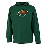 Minnesota Wild Dark Pine Signature Hooded Sweatshirt