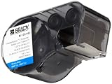 Brady M-120-492 Polyester B-492 Black on White Label Maker Cartridge with 3/8