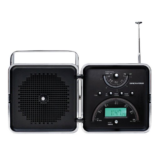 Brionvega Radio-Wecker TS 522 CR, schwarz