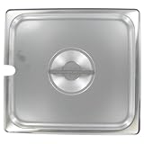 Notched Two Thirds Size Steam Table Pan, 2-1/2" Deep