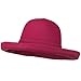 Jeanne Simmons Sewn Braid Kettle Brim Self Tie Hat - Fuchsia