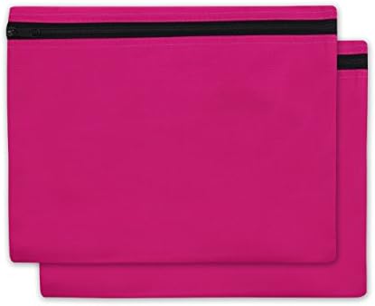 Extra Large All Purpose Zipper Bag 2 Pack - Pink