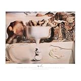 Salvador Dali (Fruit Dish On Beach) Art Print Poster