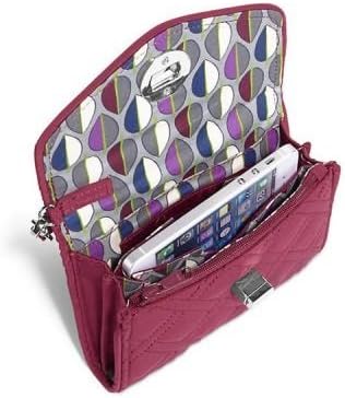 Vera Bradley Your Turn Smartphone Wristlet- Solids (Raisin)