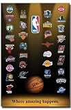 NBA - Team Logos Poster Print, 22x34