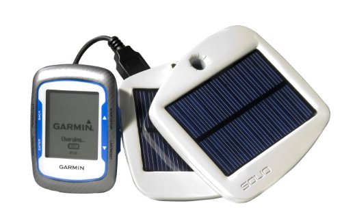 Solio Bolt Battery Pack + Solar Charger (Pearl White)