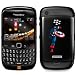 Captain America on BlackBerry Curve 8520 8530 Phone Cover (Black)