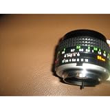 Minolta Lens MC Rokkor-X PF 1:1.7 F=50mm Camera Lens