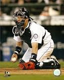 Kenji Johjima Seattle Mariners Catching 8x10 Photo