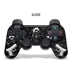 Protective Skin for Playstation 3 Remote Controller - Glock Black