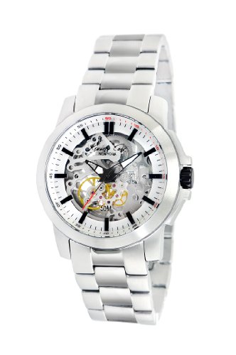 Kenneth Cole New York Men's KC9112 Automatic Triple Silver Automatic Watch