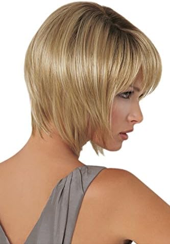 Pink Queen® Women's Bob Short Hair Wigs Blonde