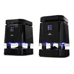 Auna Funk-Lautsprecher System mit Downfiring Subwoofer(bis 100m, LED-Lichteffekt)