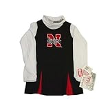 Nebraska Cornhuskers NCAA Black Cheerleader Dress size 5-6