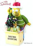 Carlton Cards Heirloom Homer Simpson & Snowball Christmas Ornament