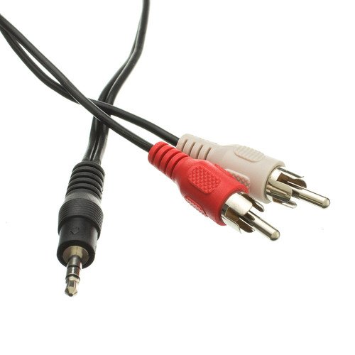 Jason 3.5mm 50-Feet Stereo Male to Two RCA Male Cable (2RCA-STE-50)