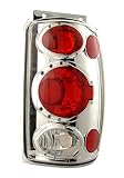In Pro Car Wear CWT-CE510C Crystal Clear Tail Lamps 1995-1997 Ford Explorer