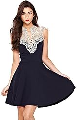Summer Bubble Dress Lace Short Sleeves Cotton Evening Dress/Party Dress 
