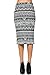 Women's Below the Knee Pencil Skirt for Office Wear - Made in USA