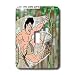 Rich Diesslins Famous People Places Books Cartoons - Tarzan and Jane Eyre - Light Switch Covers - single toggle switch