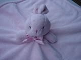 Blankets & Beyond (Nunu) Pink Bunny Security Blanket Lovey