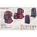 High Peak Delta 100 Travel Hiking Backpack Rucksack