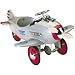 Silver Pursuit Pedal Plane Air Flow Collectibles - Free Shipping