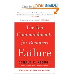 The Ten Commandments for Business Failure