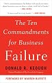 The Ten Commandments for Business Failure
