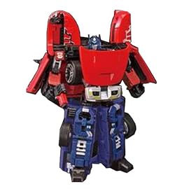 トランスフォーマーバイナルテック BT22コンボイfeat.ダッジラムSRT10