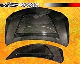 160906 - 09TYCOR4DVL-010C - Toyota Corolla 09-10 4dr ViS Racing V Line Carbon Fiber Hood