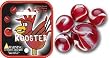 Mega Marbles - ROOSTER MARBLES NET (1 Shooter Marble, 24 Player Marbles & 2 Display Rings)