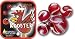 Mega Marbles - ROOSTER MARBLES NET (1 Shooter Marble, 24 Player Marbles & 2 Display Rings)