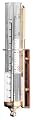 Conant Custom Brass Model VRG-1 Vermont Natural Brass Rain Gauge