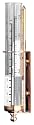 Conant Custom Brass Model VRG-1 Vermont Natural Brass Rain Gauge